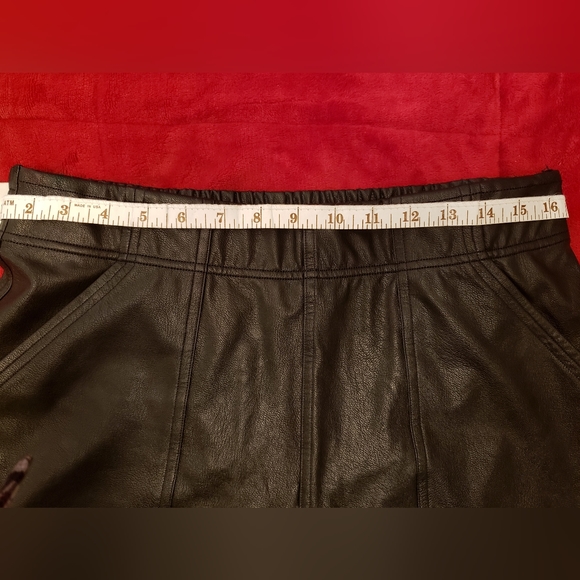 Vegan Leather Joggers - Picture 5 of 7